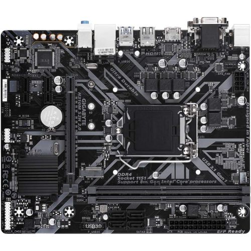 기가바이트 Gigabyte GB h310m S2H 2.0mATX Motherboard [Intel H310Chip Set] mb4623