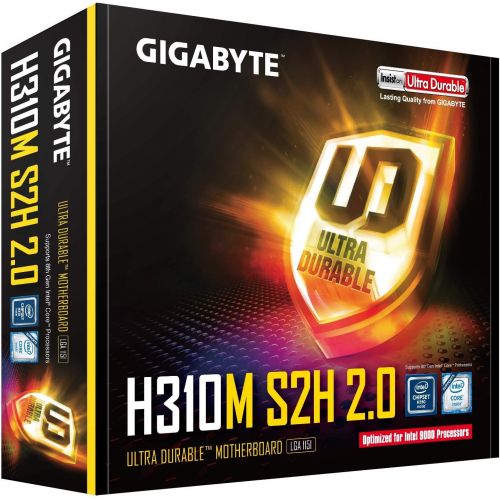 기가바이트 Gigabyte GB h310m S2H 2.0mATX Motherboard [Intel H310Chip Set] mb4623