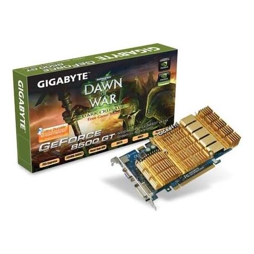 기가바이트 GIGABYTE GV-NX85T256H 8500GT 128bit 500Mhz vs Std 450Mhz DDR II 256MB HDTV Video Card
