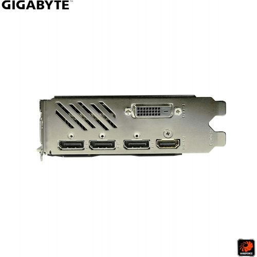 기가바이트 GIGABYTE RadeonRX 570 Gaming 8G rev. 2.0 Graphics Card, 2X WINDFORCE Fans, 8GB 256-Bit GDDR6, GV-RX570GAMING-8GD Rev 2.0 Video Card