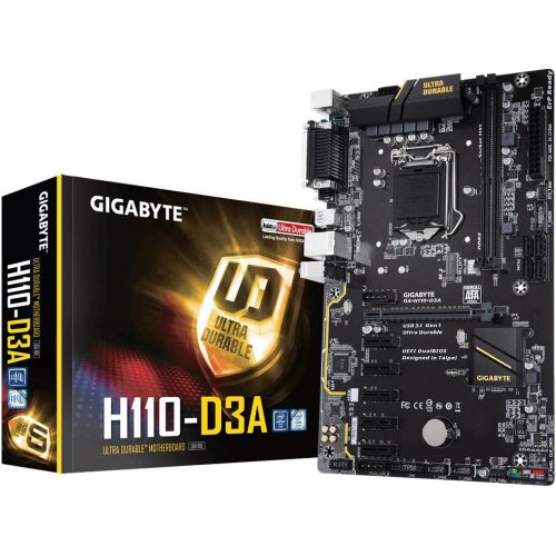 기가바이트 Gigabyte BTC Editition Socket H4 Intel H110 DDR4-SDRAM ATX Motherboard