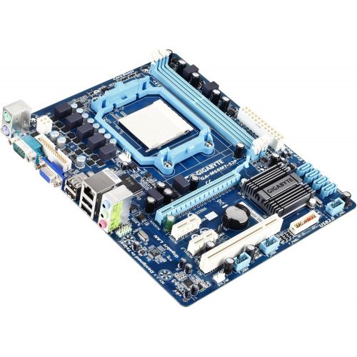 기가바이트 GIGABYTE GA-M68MT-S2P AM3 NVIDIA GeForce 7025/nForce 630a chipset Micro ATX AMD Motherboard