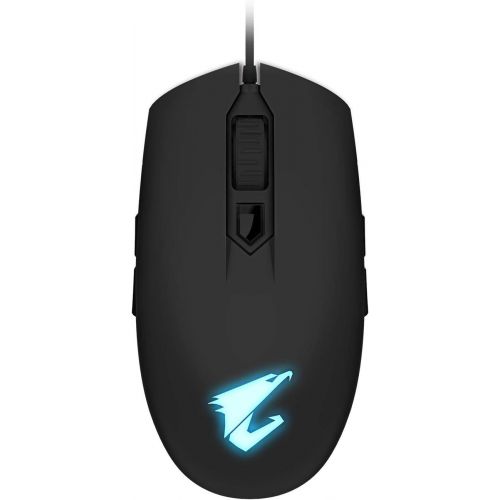 기가바이트 Gigabyte AORUS M2 Accurate 6200 DPI Optical Engine, Lightweight Esports-Grade, Ambidextrous Design, RGB Fusion 2.0 Mouse GM-AORUS M2