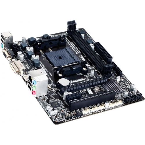 기가바이트 Gigabyte FM2+ / FM2 AMD A58 (Bolton D2) HDMI Micro ATX AMD Motherboard GA-F2A58M-HD2