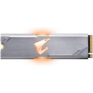 Gigabyte AORUS RGB NVMe M.2 256GB High Performance Gaming, Integrated Heatsink, Toshiba 3D NAND, DDR Cache Buffer, 5 Year Warranty SSD GP-ASM2NE2256GTTDR