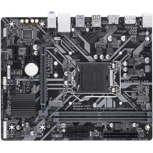 기가바이트 GIGABYTE H310M A 2.0 (LGA1151/ Intel/ H310/ Micro ATX/ DDR4/ HDMI 1.4/ M.2/ Motherboard)