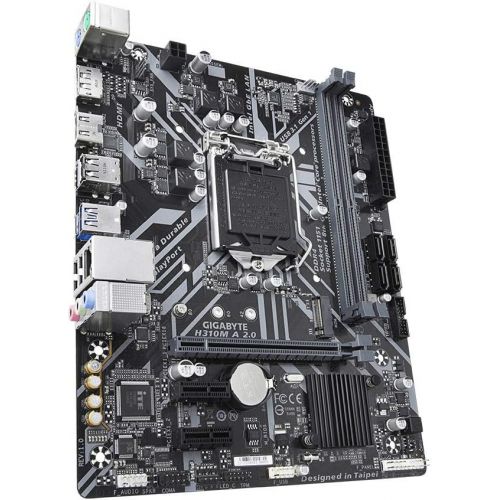 기가바이트 GIGABYTE H310M A 2.0 (LGA1151/ Intel/ H310/ Micro ATX/ DDR4/ HDMI 1.4/ M.2/ Motherboard)