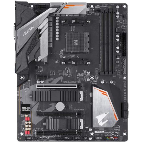 기가바이트 Gigabyte GB B450 AORUS PRO AM4 / B450 / DDR4 / S-ATA 600 / ATX Socket - Black