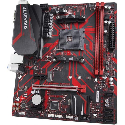 기가바이트 Gigabyte AMD AM4 CPU GB B450M Gaming MATX Motherboard