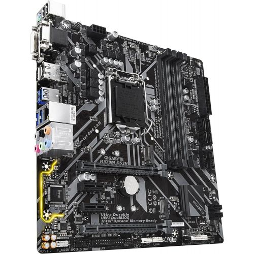 기가바이트 GIGABYTE H370M DS3H (LGA1151/Intel/H270/USB 3.1 Gen 1 (USB3.0) Type A Type C/Micro ATX/DDR4/Motherboard)