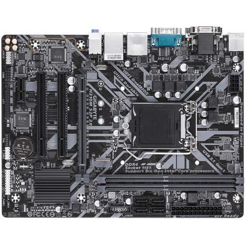 기가바이트 GIGABYTE H310M S2P 2.0 (LGA1151/ Intel/ H310/ Micro ATX/Ultra Durable/ 8118 Gaming LAN/ DDR4/ HDMI 1.4/ M.2/ DVI-D/Motherboard)