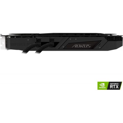 기가바이트 GIGABYTE AORUS GeForce RTX 2080 Ti Xtreme WATERFORCE 11G Graphics Card, 240mm AIO with RGB Fans, 11GB 352-bit GDDR6, Gv-N208TAORUSX W-11GC Video Card