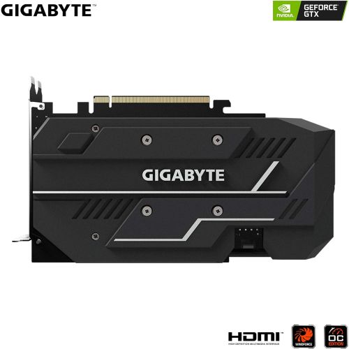 기가바이트 GIGABYTE GeForce GTX 1660 Ti OC 6G 192-bit GDDR6 DisplayPort 1.4 HDMI 2.0B with Windforce 2X Cooling System Graphic Cards- Gv-N166TOC-6GD