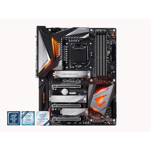 기가바이트 Gigabyte Z390 AORUS ULTRA (Intel LGA1151/Z390/ATX/3xM.2 Thermal Guard/Onboard AC Wi-Fi/RGB Fusion/Gaming Motherboard)