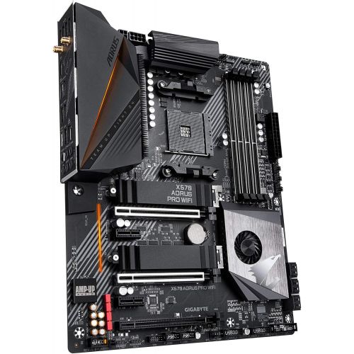 기가바이트 Gigabyte X570 AORUS PRO WiFi (AMD Ryzen 3000/X570/ATX/PCIe4.0/DDR4/USB3.1/Realtek ALC1220-VB/Fins-Array Heatsink/RGB Fusion 2.0/2xM.2 Thermal Guard/Gaming Motherboard)