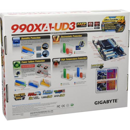 기가바이트 Gigabyte GA-990XA-UD3 AM3+ ATX