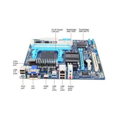 기가바이트 Gigabyte - ga-78lmt-usb3 - gigabyte motherboard ga-78lmt-usb3 am3+ 760g/sb710