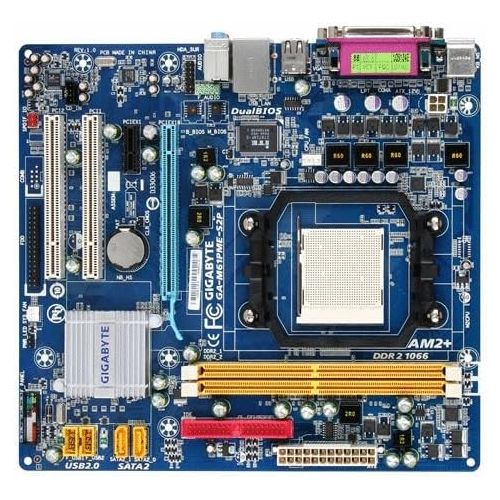 기가바이트 GIGABYTE GA-M61PME-S2P Socket AM2+/ GeForce 6100/ DDR2/ A&V&L/MATX Motherboard