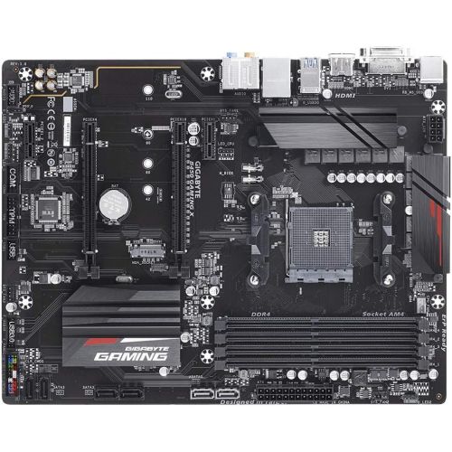 기가바이트 Gigabyte B450 Gaming X RGB Fusion AMD Am4 Ddr4 Motherboard