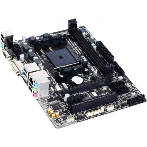 기가바이트 Gigabyte FM2+ AMD A68H SATA 6Gb/s USB 3.0 HDMI Micro ATX AMD Motherboards GA-F2A68HM-HD2