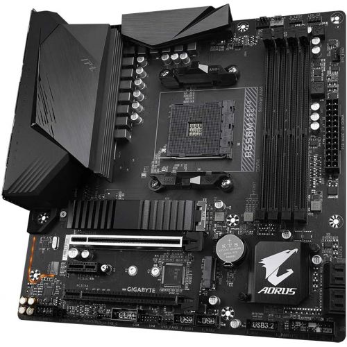 기가바이트 Gigabyte AMD B550M AORUS PRO Socket AM4 Micro ATX DDR4 Motherboard