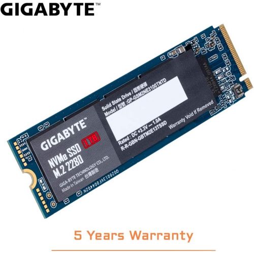 기가바이트 Gigabyte 1TB M.2 PCI Express 3.0 NVMe Internal Solid State Drive