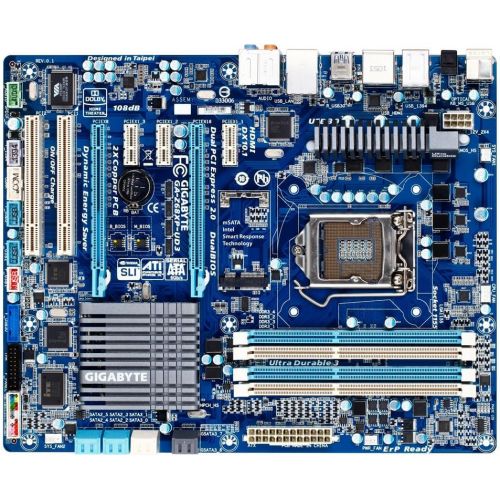 기가바이트 Gigabyte GA-Z68XP-UD3 LGA 1155 Intel Z68 HDMI SATA 6Gb/s USB 3.0 ATX Intel Motherboard