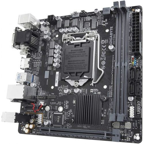 기가바이트 Gigabyte Ultra Durable Desktop Motherboard - Intel Chipset - Socket H4 LGA-1151 - Mini ITX Motherboards H310N