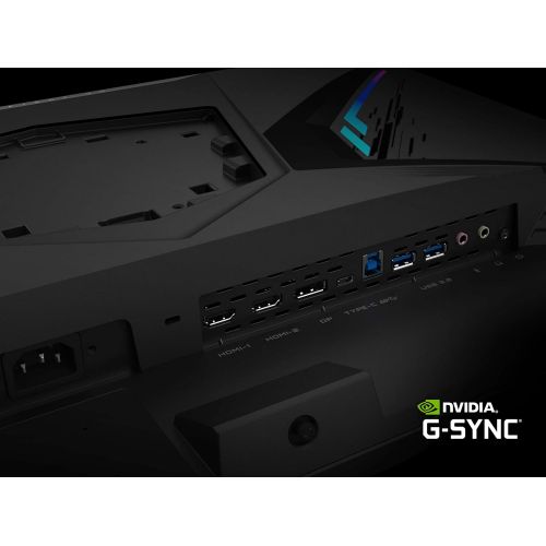 기가바이트 Gigabyte AORUS FI32Q 32 165Hz 1440p HBR3, NVIDIA G-SYNC Compatible, Exclusive Built-in ANC, -KVM, 2560x1440 Display, 1ms Response Time, HDR, 94% DCI-P3, 1x DisplayPort 1.4, 2x HDMI 2.0, 2x