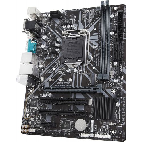 기가바이트 GIGABYTE H310M S2P (LGA1151/ Intel/ H310/ Micro ATX/Ultra Durable/ 8118 Gaming LAN/ DDR4/ HDMI 1.4/ M.2/ DVI-D/Motherboard)