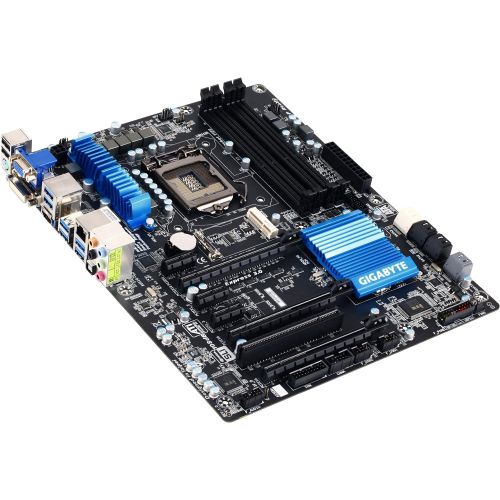 기가바이트 Gigabyte Intel Z77 LGA 1155 AMD CrossFireX/NVIDIA SLI W/HDMI, DVI Dual UEFI BIOS ATX Motherboard GA-Z77X-D3H