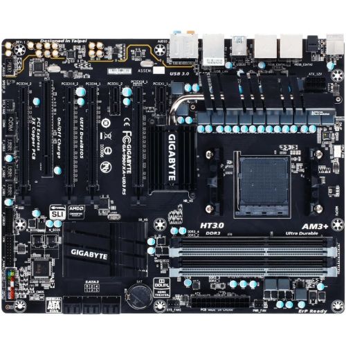 기가바이트 GIGABYTE GA-990FXA-UD3 AM3+ AMD 990FX SATA 6Gb/s USB 3.0 ATX AMD Motherboard