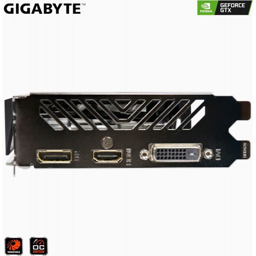 기가바이트 Gigabyte Geforce GTX 1050 Ti OC 4GB GDDR5 128 Bit PCI-E Graphic Card (GV-N105TOC-4GD)