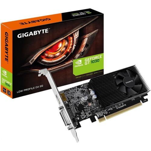 기가바이트 Gigabyte GV-N1030D4-2GL GeForce GT 1030 Low Profile D4 2G Computer Graphics Card