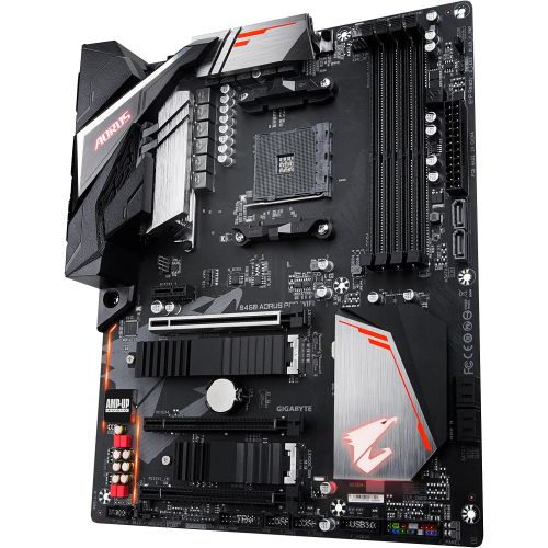 기가바이트 GIGABYTE B450 AORUS PRO Wi-Fi (AMD Ryzen AM4/ATX/M.2 Thermal Guard with Onboard Wi-Fi/HDMI/DVI/USB 3.1 Gen 2/DDR4/Motherboard)