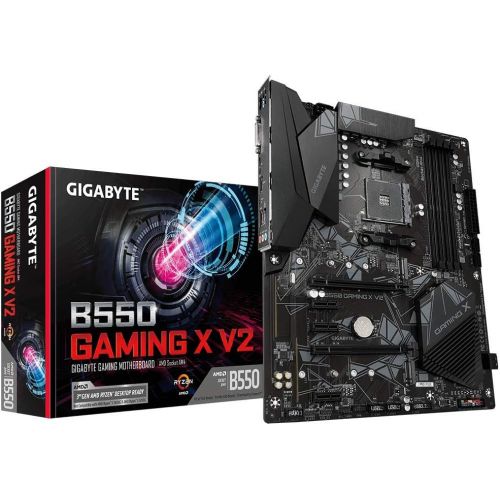 기가바이트 Gigabyte B550 Gaming X V2 (AMD Ryzen 5000/B550/ATX/M.2/HDMI/DVI/USB 3.1 Gen 2/DDR4/ATX/Gaming Motherboard)