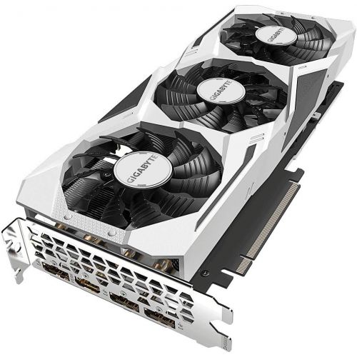 기가바이트 Gigabyte GeForce RTX 2070 Super Gaming OC White 8G Graphics Card, 3x WindForce Fans, 8GB 256-Bit GDDR6, GV-N207SGamingOC White-8GD Video Card