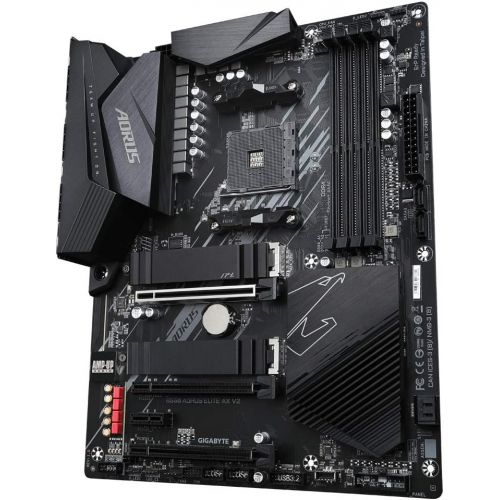 기가바이트 Gigabyte B550 AORUS ELITE AX V2 (AMD Ryzen 5000/B550/ATX/True 12+2 Phases Digital VRM/PCIe4.0/DDR4/USB3.2 Gen 1/Realtek ALC1200/Intel WiFi 6/2xM.2 Thermal Guard/2.5 GbE LAN/HDMI/DP