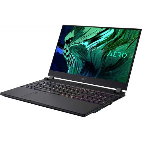 기가바이트 GIGABYTE AERO 15 XC - 15.6, Intel Core i7-10870H, NVIDIA GeForce RTX 3070 8 GB GDDR6 Laptop GPU, 16 GB RAM, 512 GB SSD, Win 10 Home, Creator & Gaming Laptop (AERO 15 XC-8US1130SH)