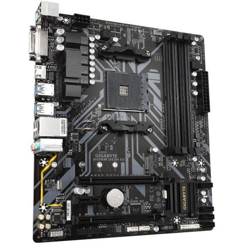 기가바이트 GIGABYTE B450M DS3H V2 (AMD Ryzen AM4/Micro ATX/M.2/HMDI/DVI/USB 3.1/DDR4/Motherboard)