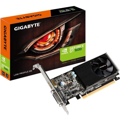 기가바이트 Gigabyte GIGABYTE GeForce GT 1030 GV-N1030D5-2GL Low Profile 2G Computer Graphics Card