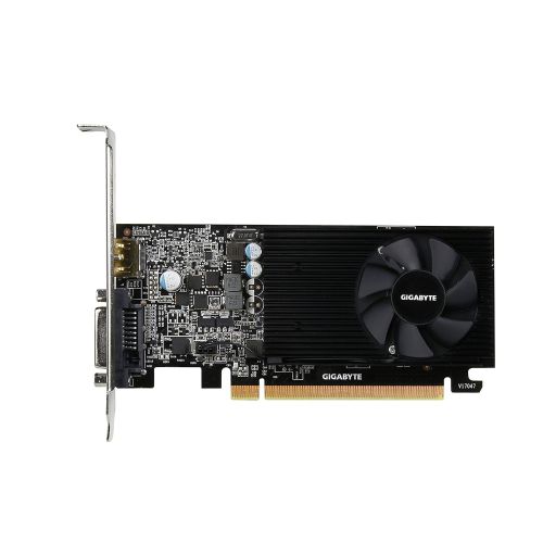 기가바이트 Gigabyte GIGABYTE GeForce GT 1030 GV-N1030D5-2GL Low Profile 2G Computer Graphics Card