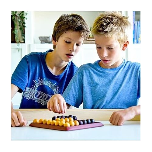  Pylos | Great Wooden Game | Abstract Strategy Board Game| Ages 8+ | 2 Players | 15 Minutes