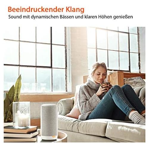  [아마존베스트]-Service-Informationen Gigaset Smart Speaker L800HX - Loudspeaker with Alexa Integration and Built-In Telephone - For Connecting to DECT Base Stations, DECT Router - Compatible with Fritzbox, Grey