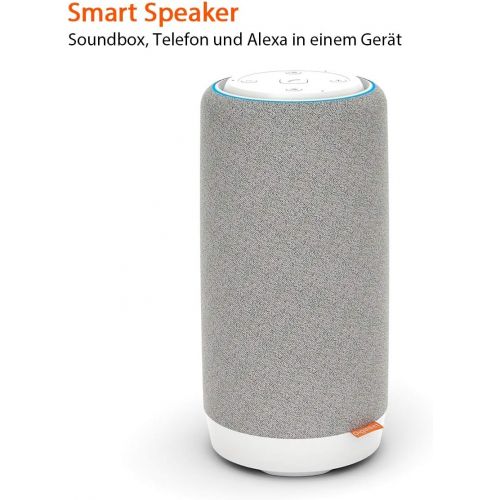  [아마존베스트]-Service-Informationen Gigaset Smart Speaker L800HX - Loudspeaker with Alexa Integration and Built-In Telephone - For Connecting to DECT Base Stations, DECT Router - Compatible with Fritzbox, Grey