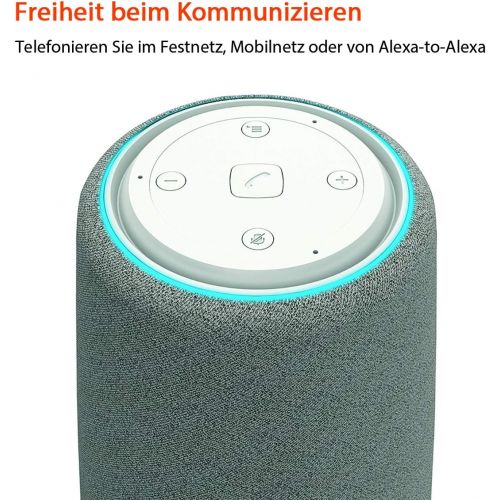  [아마존베스트]-Service-Informationen Gigaset Smart Speaker L800HX - Loudspeaker with Alexa Integration and Built-In Telephone - For Connecting to DECT Base Stations, DECT Router - Compatible with Fritzbox, Grey