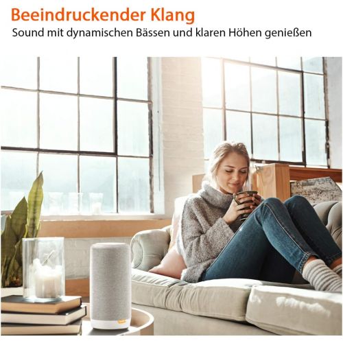  [아마존베스트]-Service-Informationen Gigaset Smart Speaker L800HX - Loudspeaker with Alexa Integration and Built-In Telephone - For Connecting to DECT Base Stations, DECT Router - Compatible with Fritzbox, Grey