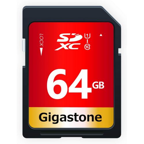  Gigastone 64GB SD Card UHS-I U1 Class 10 SDXC Memory Card High Speed Full HD Video Canon Nikon Sony Pentax Kodak Olympus Panasonic Digital Camera
