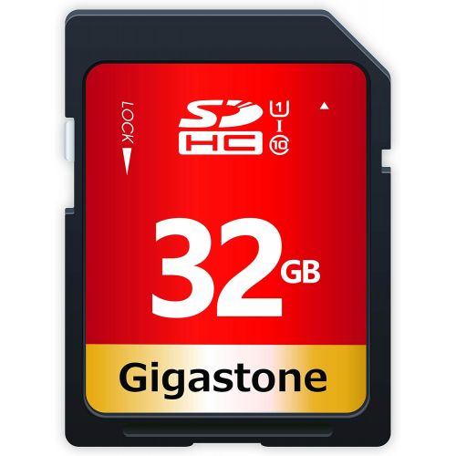  Gigastone 32GB SD Card UHS-I U1 Class 10 SDHC Memory Card High Speed Full HD Video Canon Nikon Sony Pentax Kodak Olympus Panasonic Digital Camera