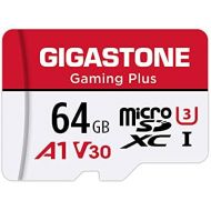Gigastone 64GB Micro SD Card, Gaming Plus, Nintendo-Switch Compatible, High Speed 90MB/s, 4K UHD Video Recording, Micro SDXC UHS-I A1 V30 U1 Class 10